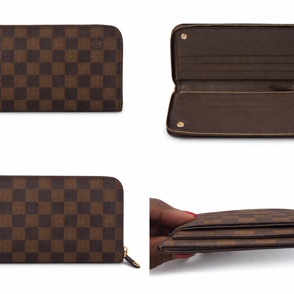 Louis Vuitton Damier Ebene Long Wallet